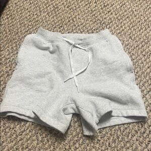 Lululemon Athletica Light Gray Athletic Shorts